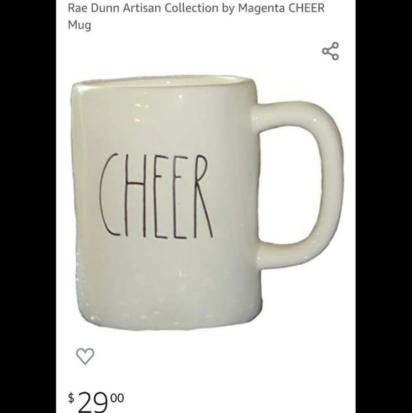 Rae Dunn Artisan Collection Christmas Mugs by Magenta - Picture 3 of 5